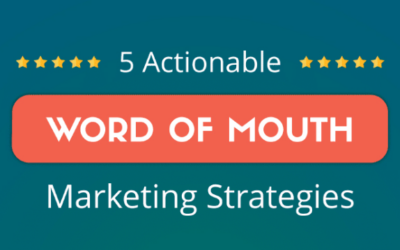 5 Bestest Actionable Word of Mouth Marketing Strategies to Grow Your Business